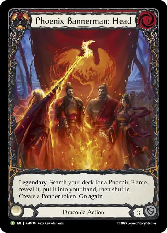 Phoenix Bannerman: Head [FAB430] (Promo)  Cold Foil | Shuffle n Cut Hobbies & Games