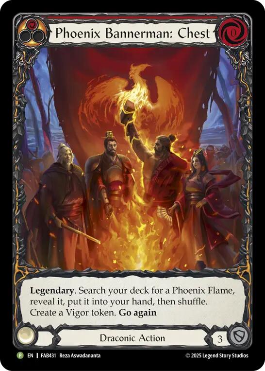 Phoenix Bannerman: Chest [FAB431] (Promo)  Cold Foil | Shuffle n Cut Hobbies & Games