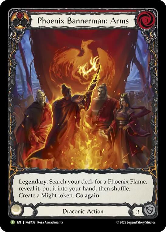 Phoenix Bannerman: Arms [FAB432] (Promo)  Cold Foil | Shuffle n Cut Hobbies & Games