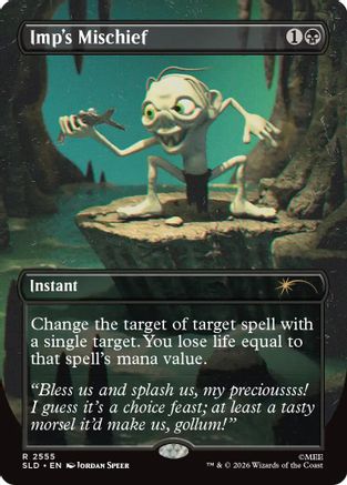 Imp's Mischief (SLD-2555) [Secret Lair Drop Series] | Shuffle n Cut Hobbies & Games