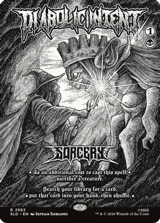 Diabolic Intent (SLD-2563) [Secret Lair Drop Series] | Shuffle n Cut Hobbies & Games