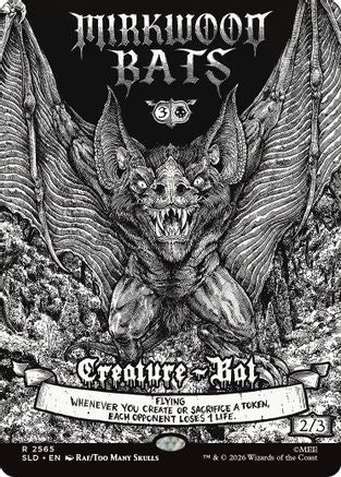 Mirkwood Bats (SLD-2565) [Secret Lair Drop Series] Foil | Shuffle n Cut Hobbies & Games