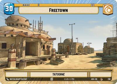Freetown (290) (Plastic) (290) [Galactic Championship 2026] | Shuffle n Cut Hobbies & Games