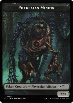 Phyrexian Minion (SLD) // Pegasus (KHC) Double-sided Token (SLD-2446 // 3) [Secret Lair Drop Series] | Shuffle n Cut Hobbies & Games