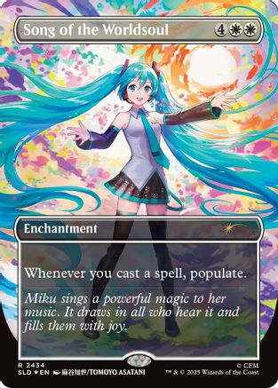 Song of the Worldsoul (SLD-2434) [Secret Lair Drop Series] Foil | Shuffle n Cut Hobbies & Games
