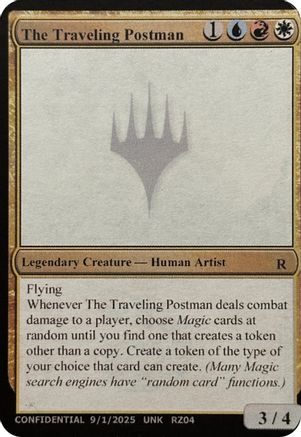 The Traveling Postman [Un-Known Event Playtest Cards] | Shuffle n Cut Hobbies & Games