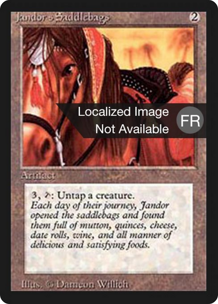 Jandor's Saddlebags [Foreign Black Border] | Shuffle n Cut Hobbies & Games