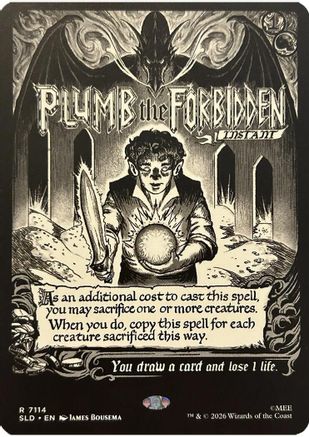 Plumb the Forbidden (SLD-7114) [Secret Lair Drop Series] | Shuffle n Cut Hobbies & Games
