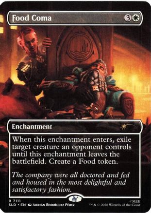 Food Coma (SLD-7111) [Secret Lair Drop Series] | Shuffle n Cut Hobbies & Games