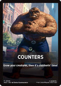 Counters Theme Card (MSC-009) [Commander: Marvel Super Heroes]
