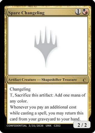 Spare Changeling [Un-Known Event Playtest Cards] | Shuffle n Cut Hobbies & Games