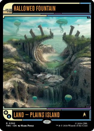Hallowed Fountain (TRK-392) [Star Trek] Foil | Shuffle n Cut Hobbies & Games
