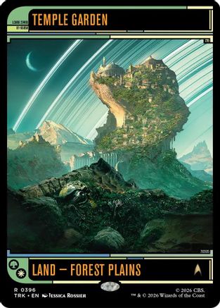 Temple Garden (TRK-396) [Star Trek] Foil | Shuffle n Cut Hobbies & Games