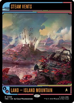 Steam Vents (TRK-398) [Star Trek] | Shuffle n Cut Hobbies & Games