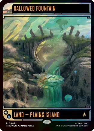 Hallowed Fountain (Surge Foil) (TRK-487) [Star Trek] Foil | Shuffle n Cut Hobbies & Games
