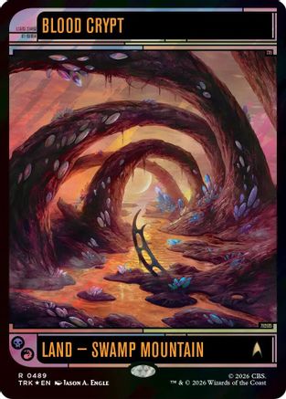 Blood Crypt (Surge Foil) (TRK-489) [Star Trek] Foil | Shuffle n Cut Hobbies & Games