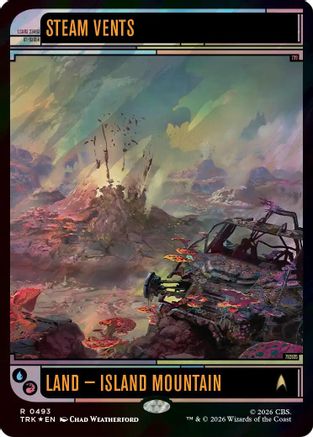 Steam Vents (Surge Foil) (TRK-493) [Star Trek] Foil | Shuffle n Cut Hobbies & Games