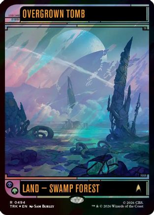 Overgrown Tomb (Surge Foil) (TRK-494) [Star Trek] Foil | Shuffle n Cut Hobbies & Games