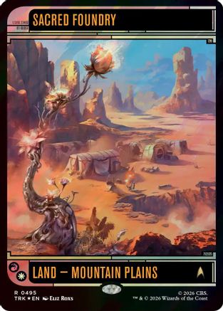 Sacred Foundry (Surge Foil) (TRK-495) [Star Trek] Foil | Shuffle n Cut Hobbies & Games