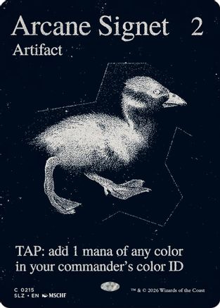 Arcane Signet (SLZ-215) [Secret Lair x MSCHF: The Zeta Set] | Shuffle n Cut Hobbies & Games
