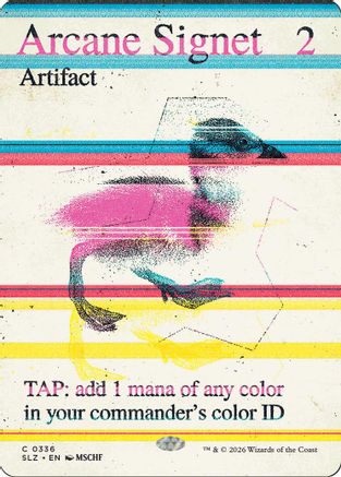 Arcane Signet (SLZ-336) [Secret Lair x MSCHF: The Zeta Set] | Shuffle n Cut Hobbies & Games