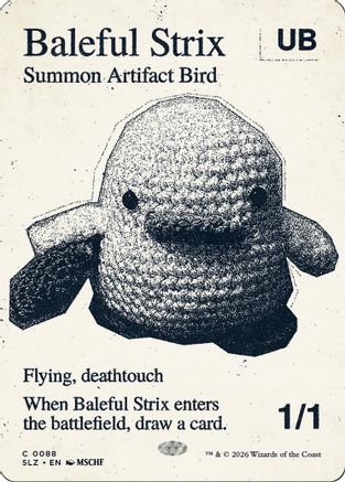 Baleful Strix (SLZ-088) [Secret Lair x MSCHF: The Zeta Set] | Shuffle n Cut Hobbies & Games
