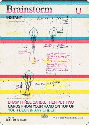 Brainstorm (SLZ-255) [Secret Lair x MSCHF: The Zeta Set] | Shuffle n Cut Hobbies & Games