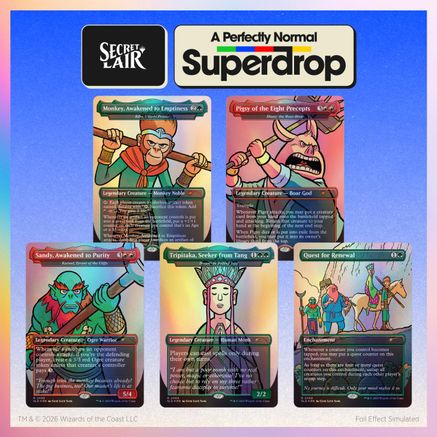 Secret Lair Drop: Featuring: Gene Luen Yang - Traditional Foil Edition | Shuffle n Cut Hobbies & Games