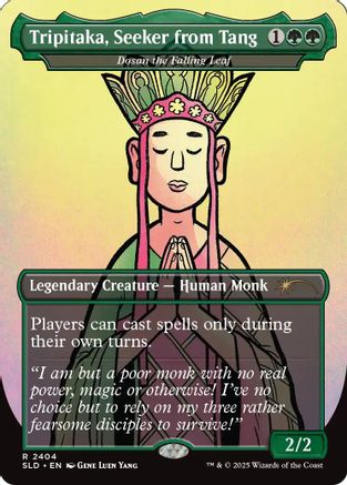 Tripitaka, Seeker from Tang - Dosan the Falling Leaf (SLD-2404) [Secret Lair Drop Series] | Shuffle n Cut Hobbies & Games