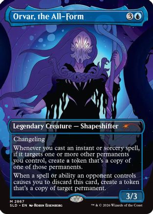 Orvar, the All-Form (SLD-2867) [Secret Lair Drop Series] | Shuffle n Cut Hobbies & Games