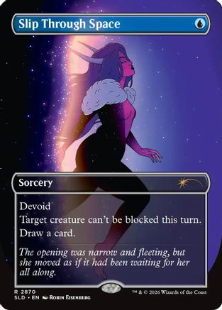 Slip Through Space (SLD-2870) [Secret Lair Drop Series] | Shuffle n Cut Hobbies & Games