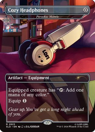 Cozy Headphones - Paradise Mantle (SLD-2825) [Secret Lair Drop Series] | Shuffle n Cut Hobbies & Games