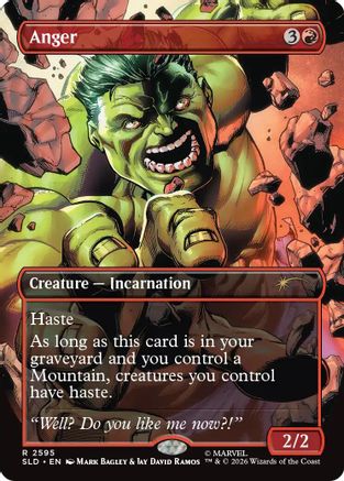 Anger (SLD-2595) [Secret Lair Drop Series] | Shuffle n Cut Hobbies & Games