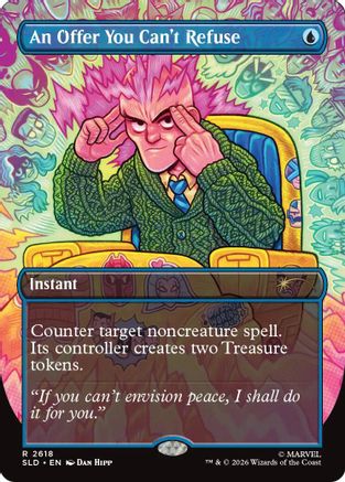 An Offer You Can't Refuse (SLD-2618) [Secret Lair Drop Series] | Shuffle n Cut Hobbies & Games
