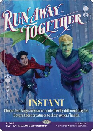 Run Away Together (SLD-2613) [Secret Lair Drop Series] | Shuffle n Cut Hobbies & Games