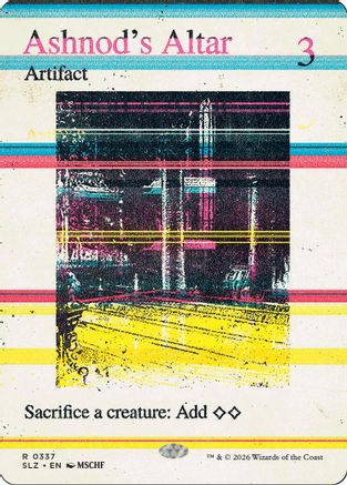 Ashnod's Altar (SLZ-337) [Secret Lair x MSCHF: The Zeta Set] | Shuffle n Cut Hobbies & Games