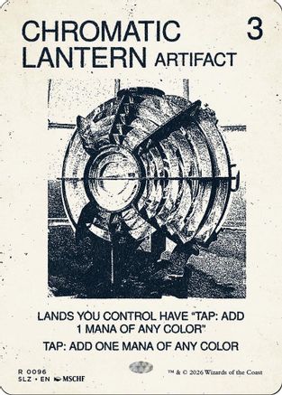 Chromatic Lantern (SLZ-096) [Secret Lair x MSCHF: The Zeta Set] | Shuffle n Cut Hobbies & Games