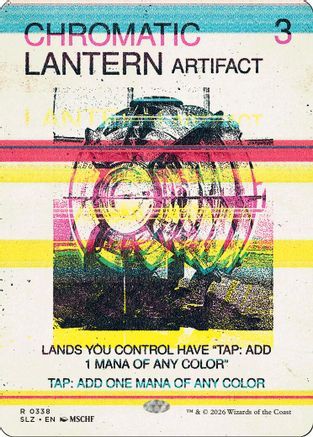Chromatic Lantern (SLZ-338) [Secret Lair x MSCHF: The Zeta Set] | Shuffle n Cut Hobbies & Games
