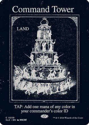 Command Tower (SLZ-239) [Secret Lair x MSCHF: The Zeta Set] | Shuffle n Cut Hobbies & Games