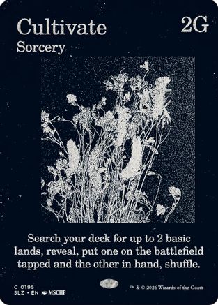Cultivate (SLZ-195) [Secret Lair x MSCHF: The Zeta Set] | Shuffle n Cut Hobbies & Games