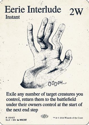 Eerie Interlude (SLZ-003) [Secret Lair x MSCHF: The Zeta Set] | Shuffle n Cut Hobbies & Games