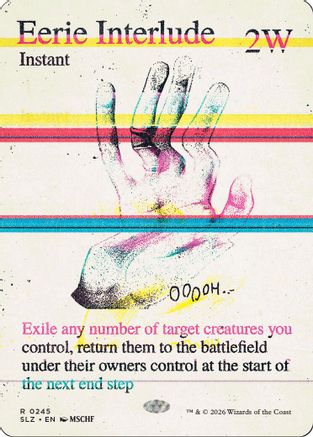Eerie Interlude (SLZ-245) [Secret Lair x MSCHF: The Zeta Set] | Shuffle n Cut Hobbies & Games