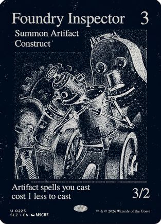 Foundry Inspector (SLZ-225) [Secret Lair x MSCHF: The Zeta Set] | Shuffle n Cut Hobbies & Games
