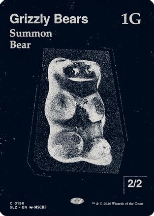 Grizzly Bears (SLZ-198) [Secret Lair x MSCHF: The Zeta Set] | Shuffle n Cut Hobbies & Games