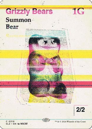 Grizzly Bears (SLZ-319) [Secret Lair x MSCHF: The Zeta Set] | Shuffle n Cut Hobbies & Games