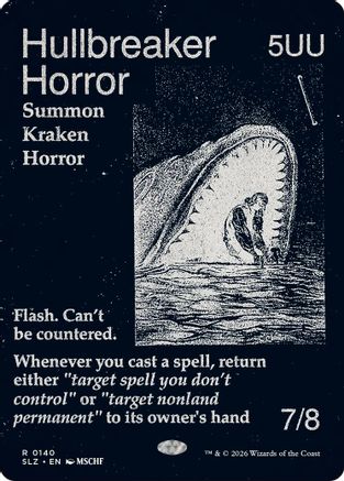Hullbreaker Horror (SLZ-140) [Secret Lair x MSCHF: The Zeta Set] | Shuffle n Cut Hobbies & Games