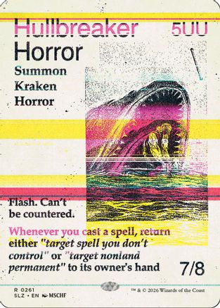 Hullbreaker Horror (SLZ-261) [Secret Lair x MSCHF: The Zeta Set] | Shuffle n Cut Hobbies & Games