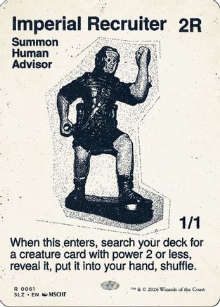 Imperial Recruiter (SLZ-061) [Secret Lair x MSCHF: The Zeta Set] | Shuffle n Cut Hobbies & Games