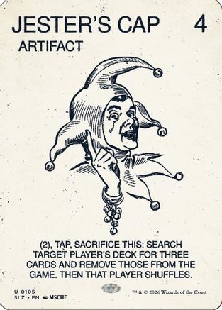 Jester's Cap (SLZ-105) [Secret Lair x MSCHF: The Zeta Set] | Shuffle n Cut Hobbies & Games