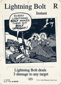 Lightning Bolt (SLZ-063) [Secret Lair x MSCHF: The Zeta Set]